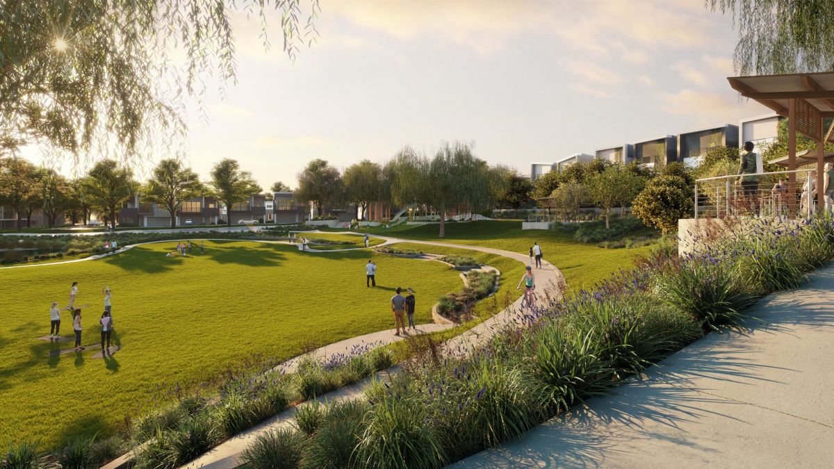 Frasers Property Australia will regenerate the brickworks site with 2.5 hectares of parkland