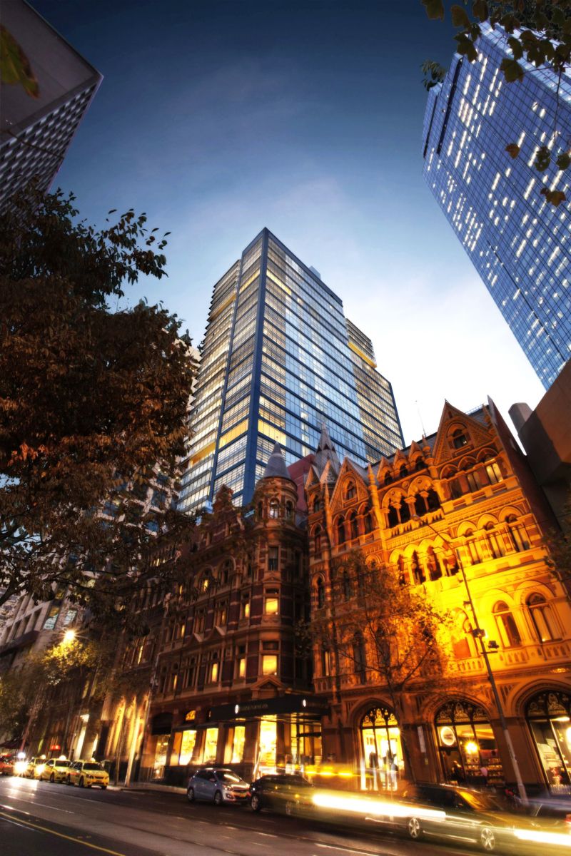 Mirvac’s Olderfleet development at 477 Collins Street, Melbourne, will provide 29 levels of premium-grade office space.