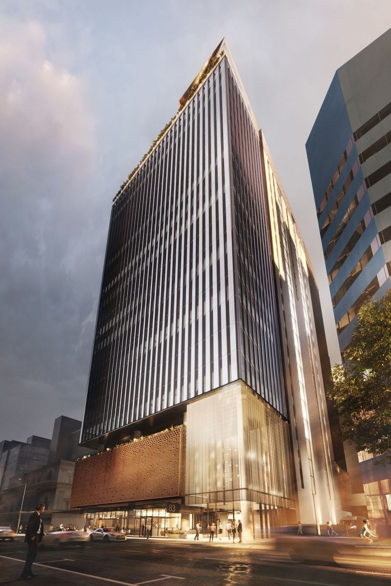 Only 2.3 percent of the Adelaide CBD’s premium office space is vacant and 83 Pirie will add to the pipeline. Image: Supplied