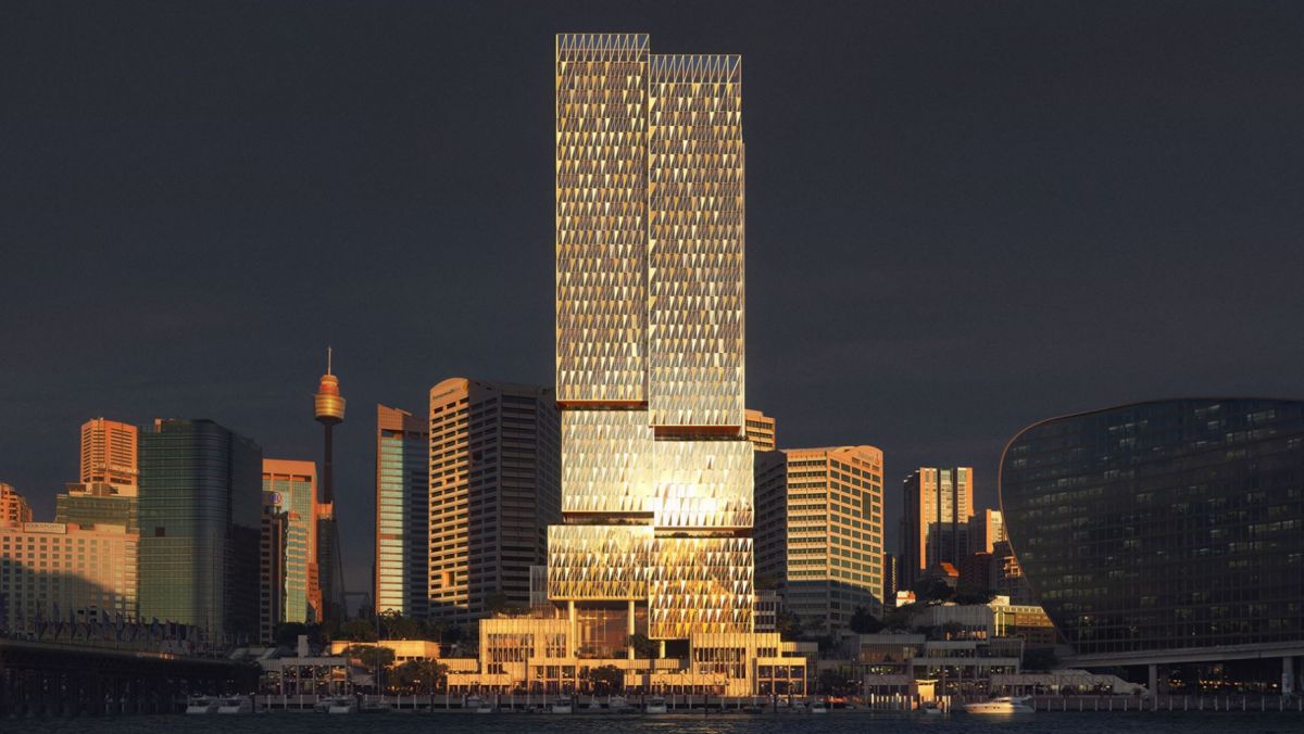 The proposal consists of a 183m commercial tower sitting on top of a public plinth with retail and public spaces. The firm described the design as creating an “eye-level experience” responding to the development’s two scales - the city scale, where the tower joins the skylines, and the village scale, where people move between the city centre and the waterfront. The firm proposes a form whereby “Cockle Bay Park’s unbroken silhouette slips seamlessly among the towers of Sydney’s CBD, breaking down into more human-scaled pieces as it reaches the public and retail spaces at the ground level.”